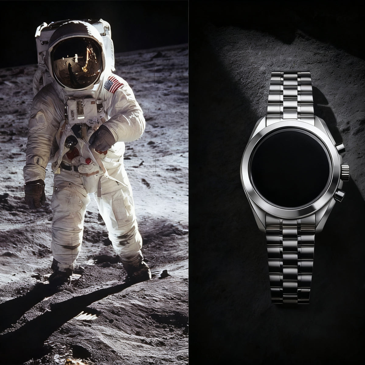 Reloj elegante de pulsera para hombre