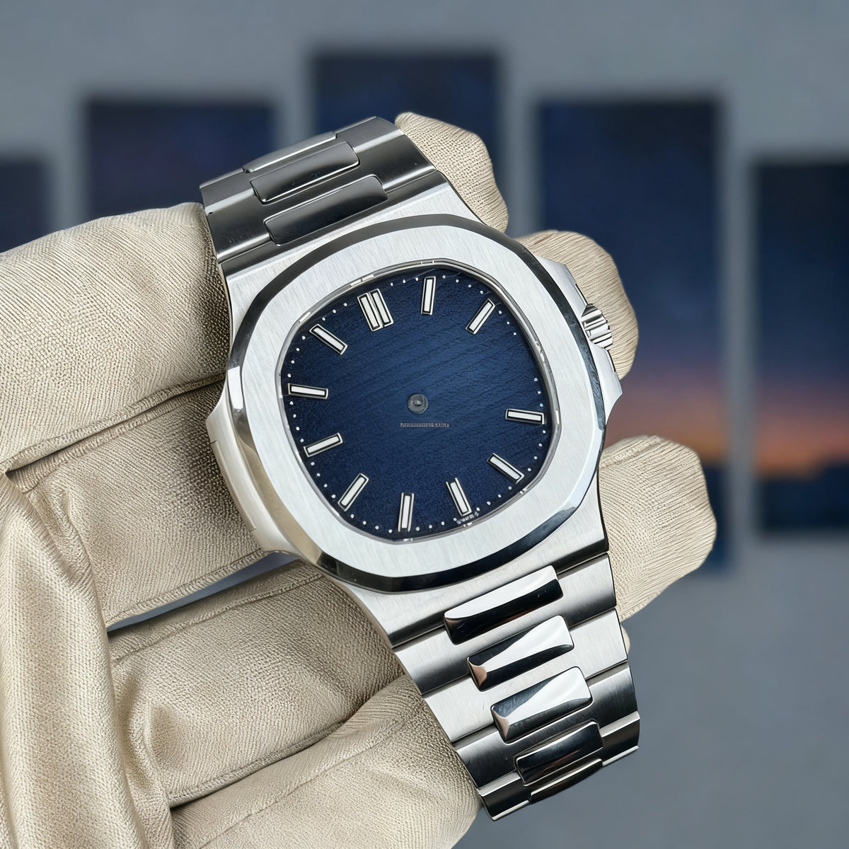 Reloj elegante de pulsera para hombre