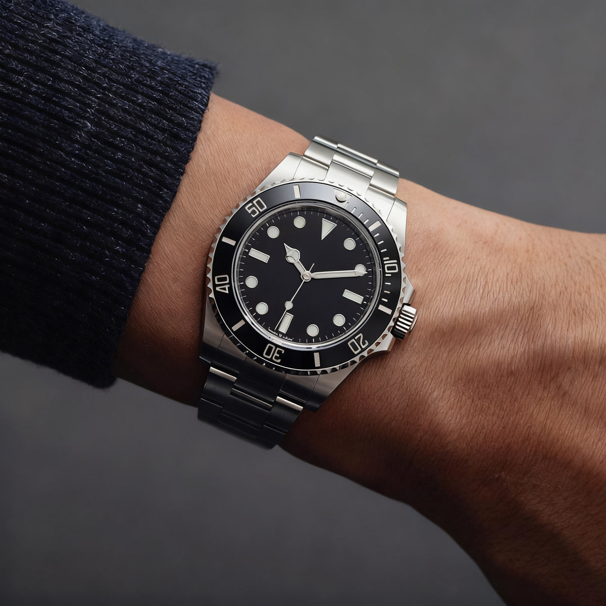 Reloj elegante de pulsera para hombre