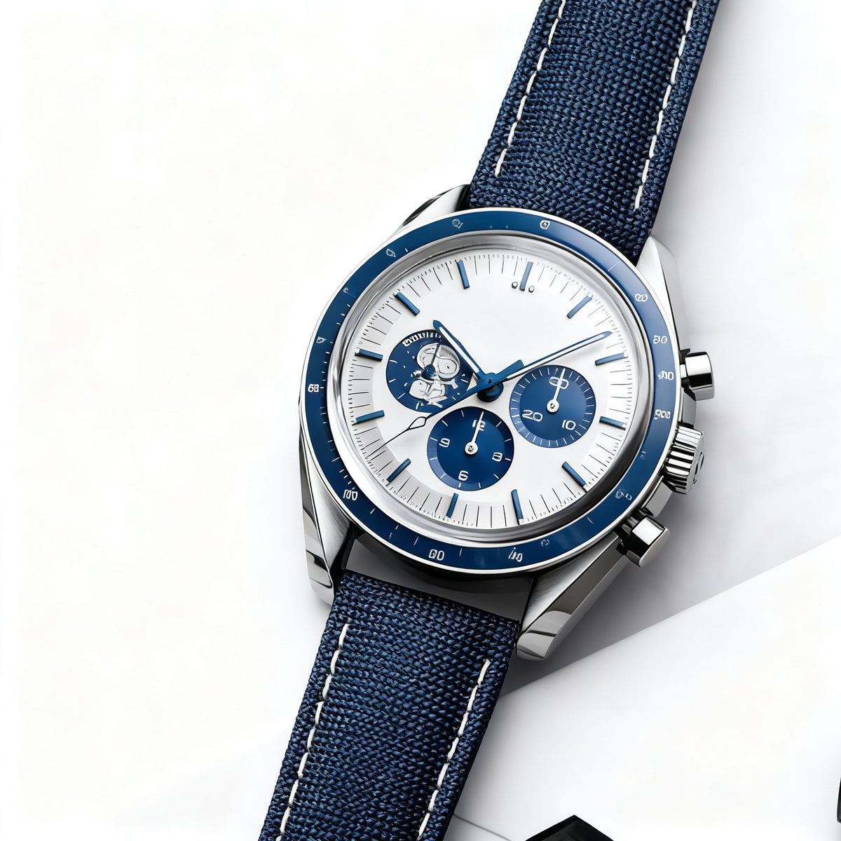 Reloj elegante en color plata