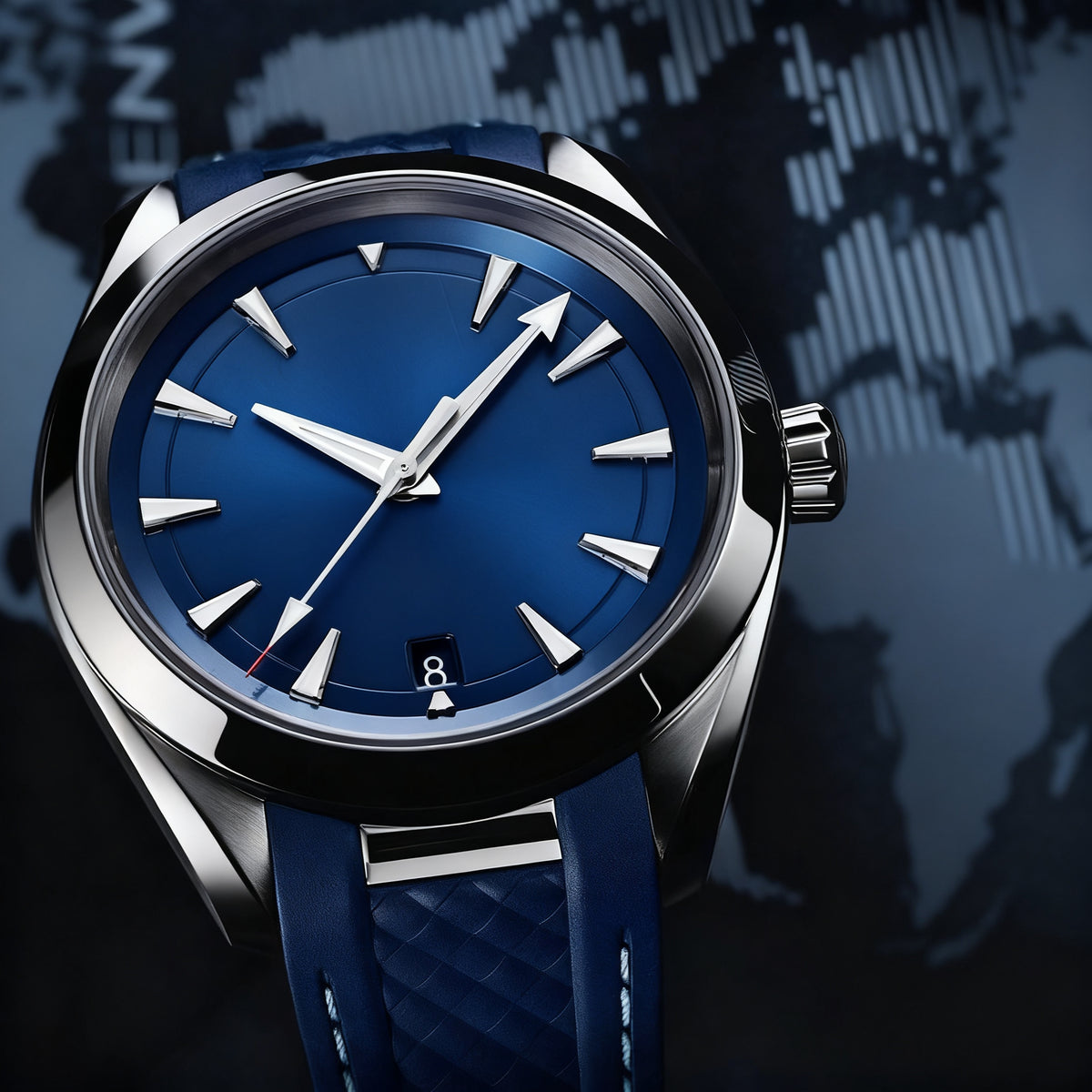 Reloj elegante de pulsera para hombre