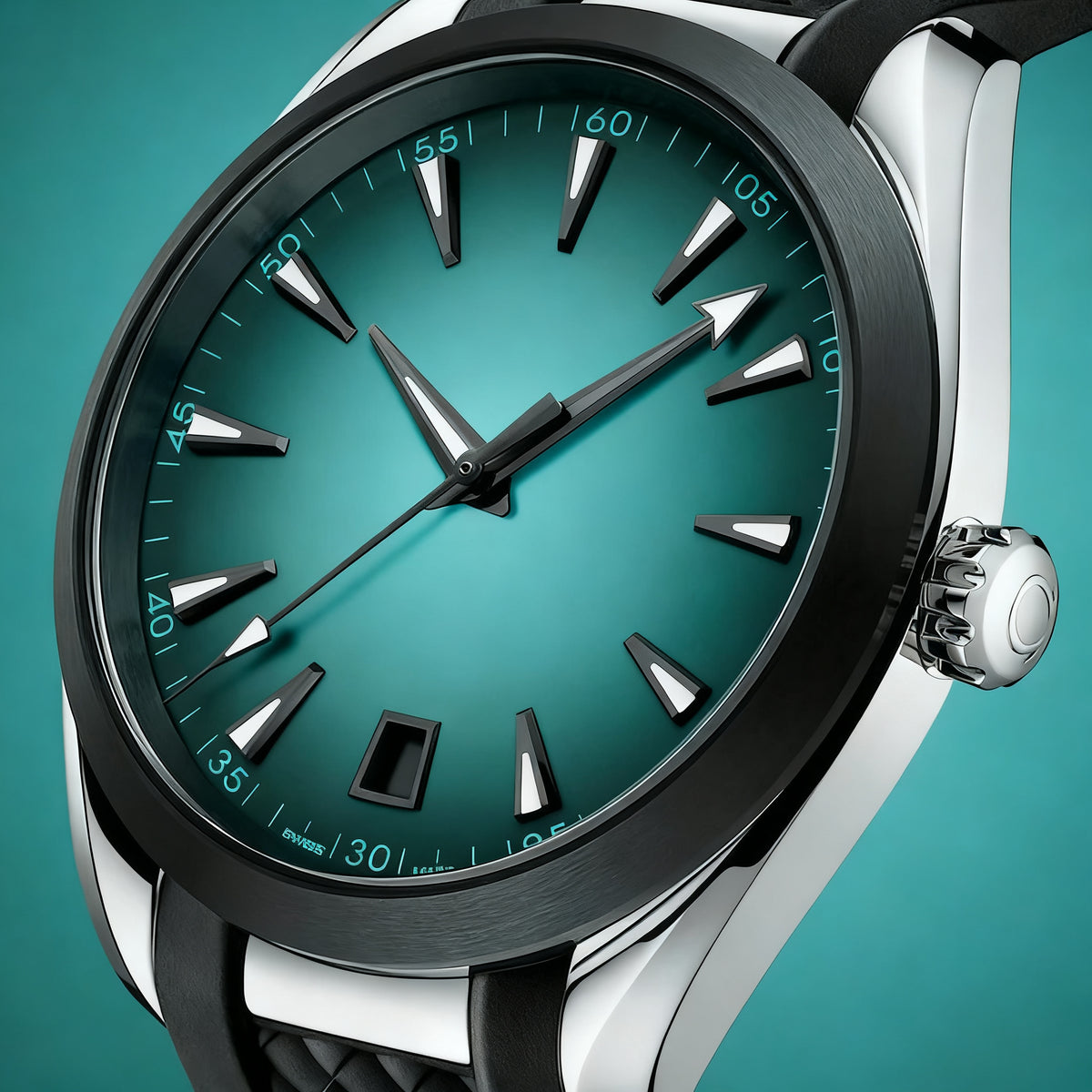 Reloj elegante de pulsera para hombre