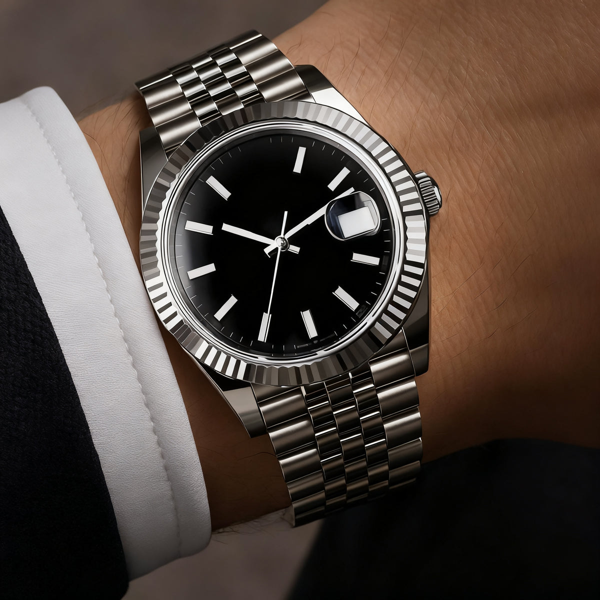 Reloj analógico de pulsera para hombre