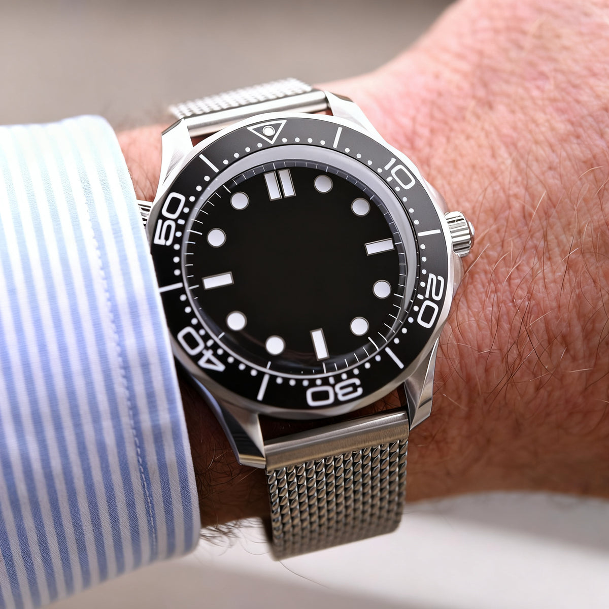 Reloj elegante de pulsera para hombre