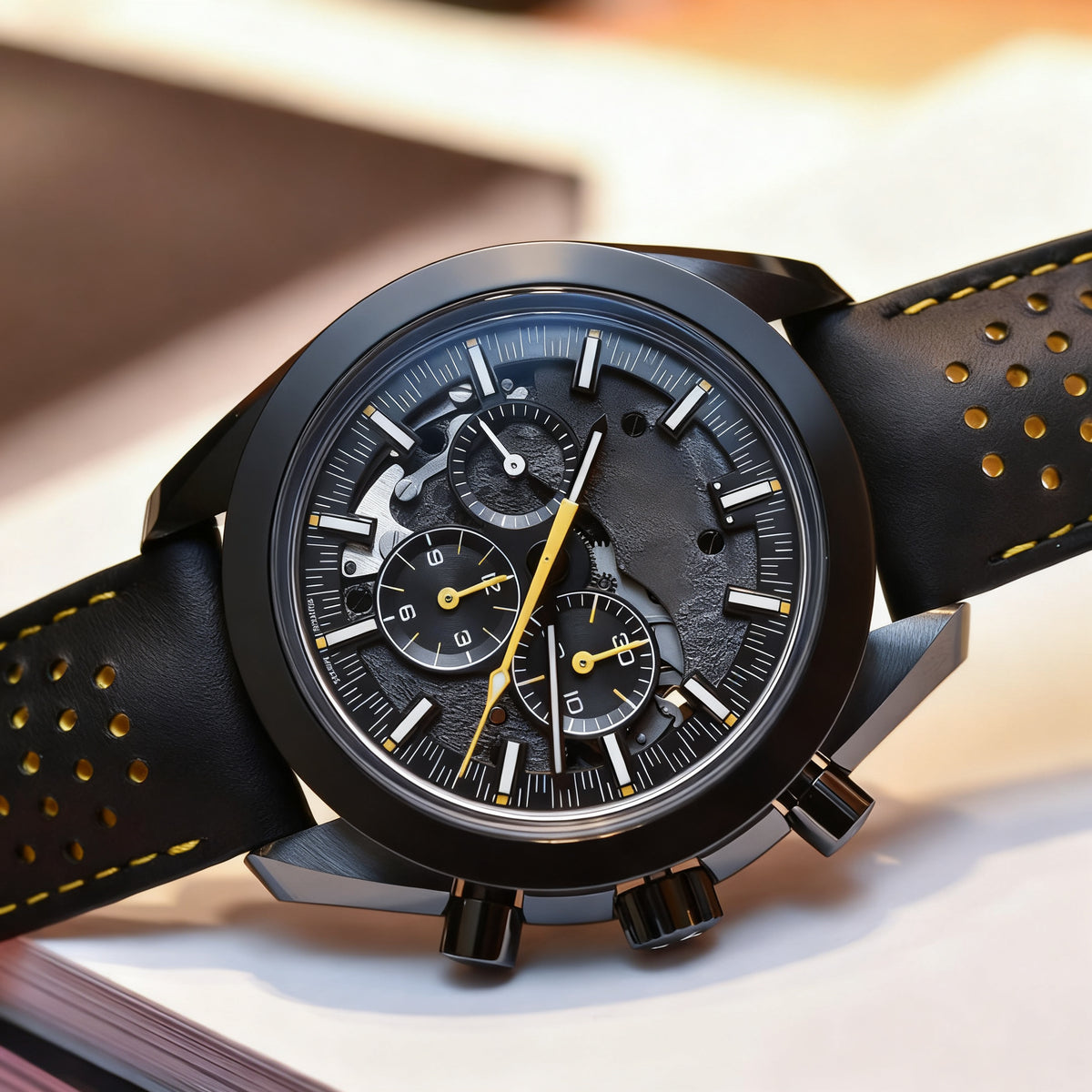 Reloj elegante de pulsera para hombre